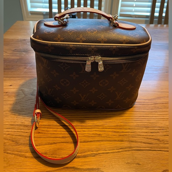 Louis Vuitton Monogram Toiletry/Vanity Bag - Brown and Tan Canvas - Picture 1 of 16